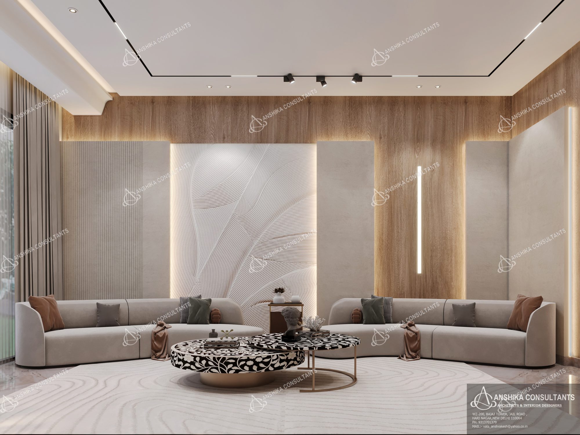 Anshika Constructions interior design work